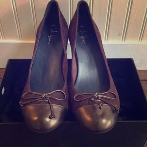 Cole Haan chocolate brown shoes